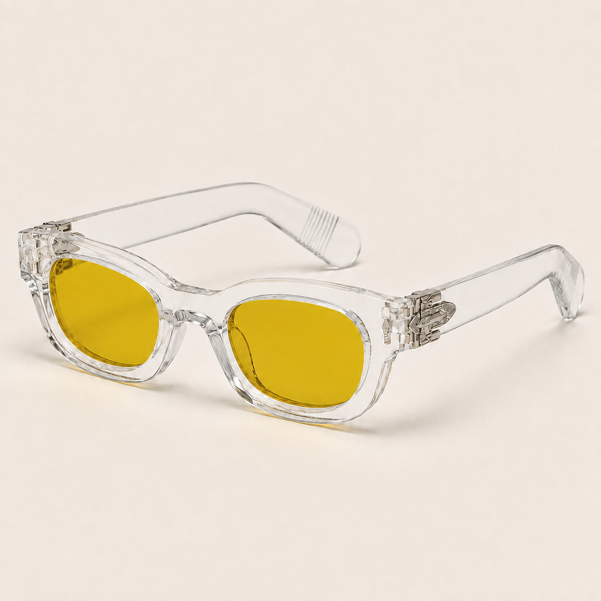 Limon Crystal Yellow Sunglasses – Unisex
