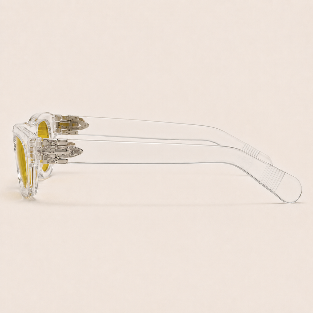 Limon Crystal Yellow Sunglasses – Unisex