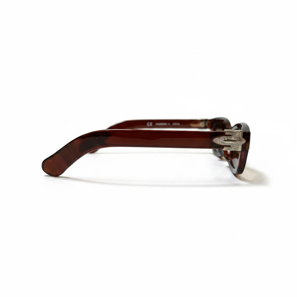 BLACK CREST Glossy Black Full-Rim Rectangle Sunglasses – Unisex