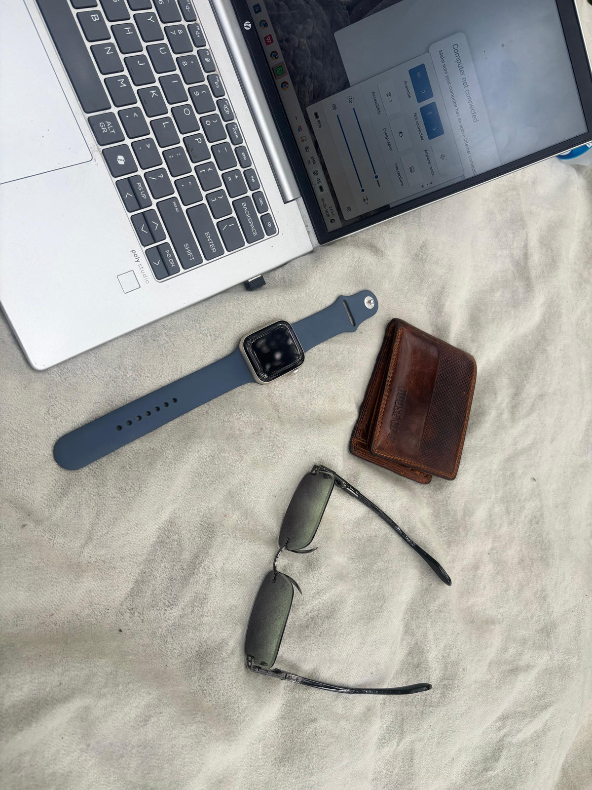 MIRAGE Sage Gradient Rimless Rectangle Sunglasses – UV400 Unisex